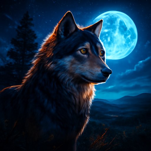 2777be Wolf Gold মরুভূমির চাঁদ ও নেকড়ে